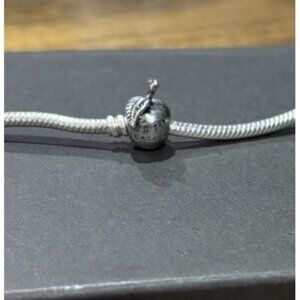 CUTE MICHAEL ANTHONY #1 TEACHER APPLE FLOWERS CHARM